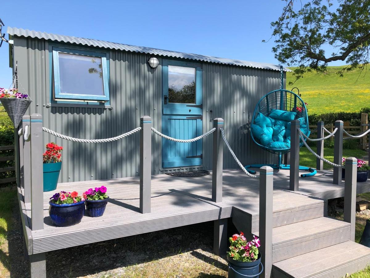 The Peacock Shepherds Hut At Hafoty Boeth 科文 外观 照片