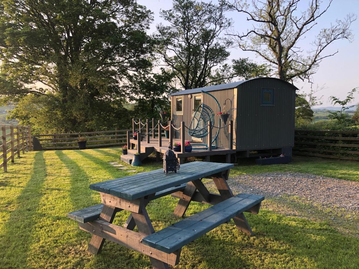 The Peacock Shepherds Hut At Hafoty Boeth 科文 外观 照片